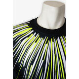 Ink in Neon and White Sweater