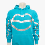 Lipliner Sweater in Metallic Silver