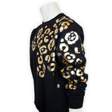 Cool Cat Sweater in Metallic Gold