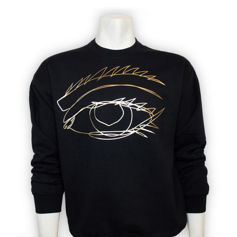 Eye On You Sweater in Black