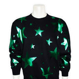 Superstars Sweater in Metallic Green