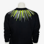 Ink in Neon and White Sweater
