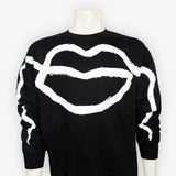 Lipliner Sweater in White
