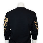 Cool Cat Sweater in Metallic Gold