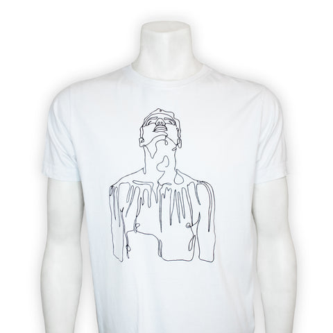 Trickle Tee in White